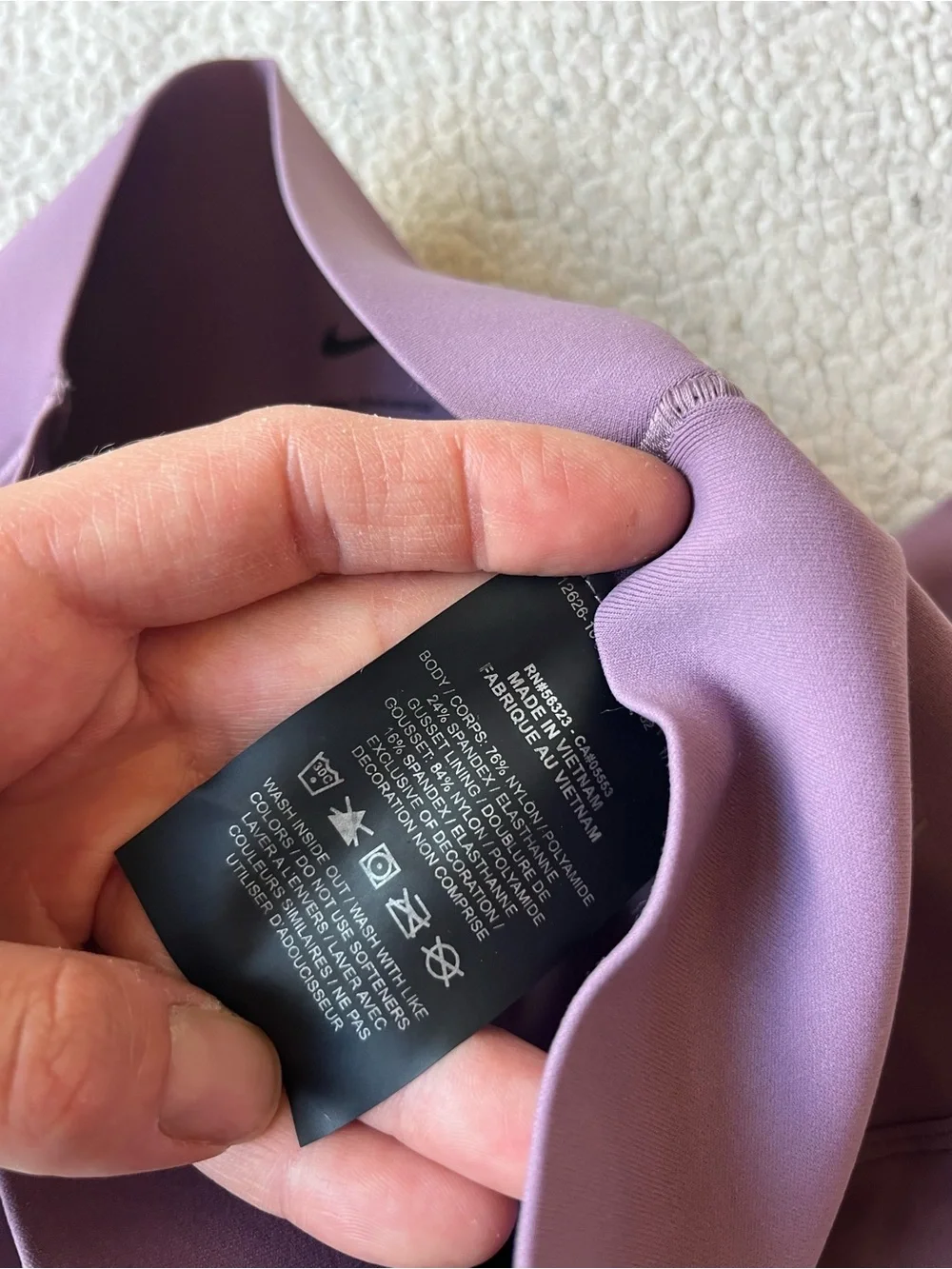 NIKE UNIVERSE DRI FIT PURPLE LEGGINGS SMALL WOMENS